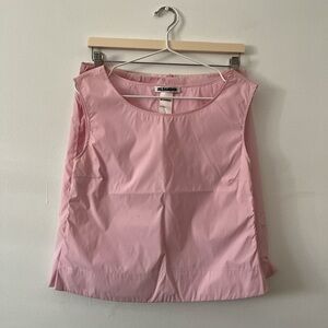 Jil Sander Pink Nylon Skirt Set
